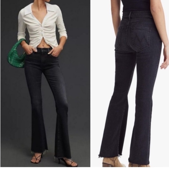 Mother “The Weekender Fray” in night shadow wash women’s size 30 - Picture 3 of 8